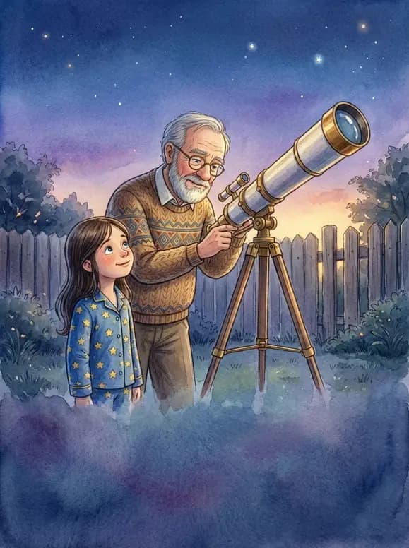 Counting Stars with Grandpa - Page 1